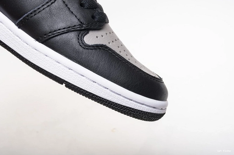 High OG Black Jordan Gray Retro Shadow 555088-013  1 Air 0324